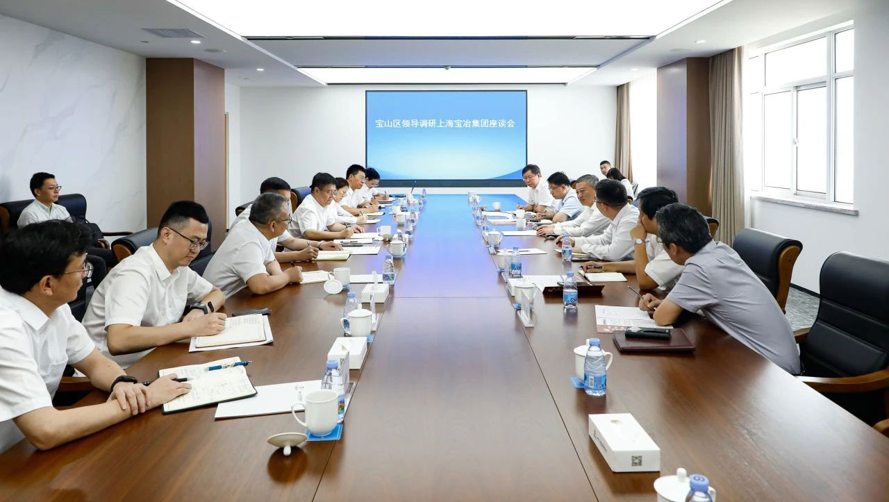 宝山区委书记李晨昊一行调研上海腾博汇游戏官网